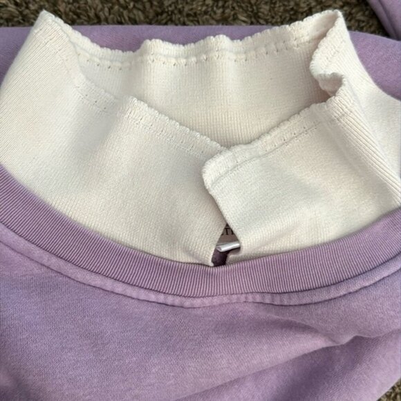 Northern Reflections Polar Bears Sweater XXL Purple White Collar - Picture 7 of 7